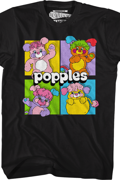 Colorful Blocks Popples T-Shirt