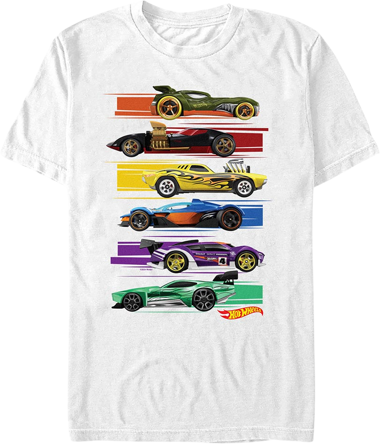 Colorful Cars Hot Wheels T-Shirt
