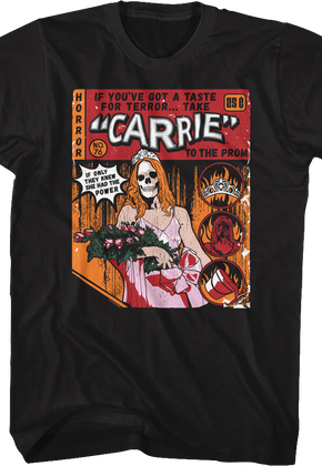 Comic Book Cover Carrie T-Shirt
