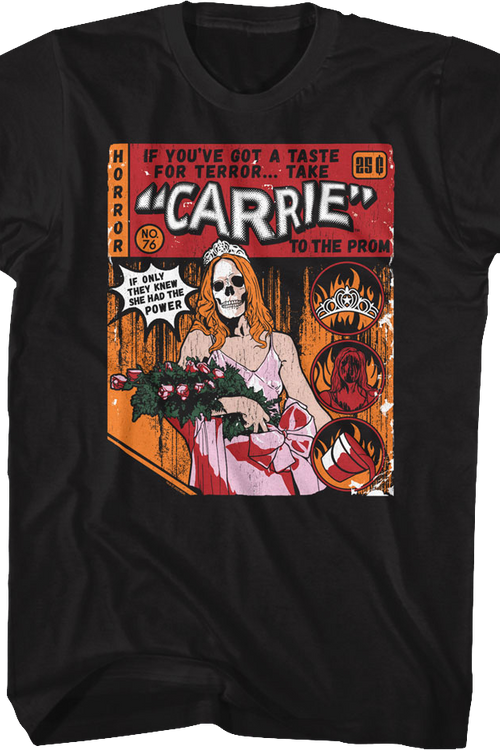 Comic Book Cover Carrie T-Shirt