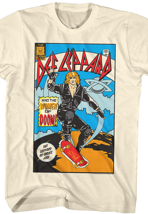 Comic Book Cover Def Leppard T-Shirt