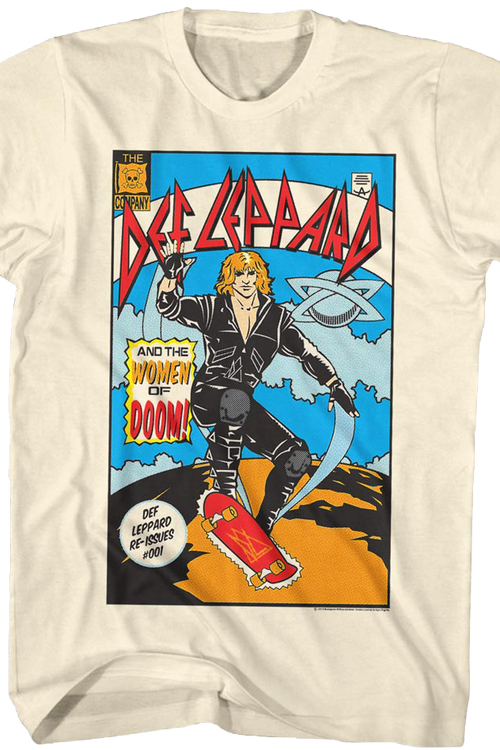 Comic Book Cover Def Leppard T-Shirt
