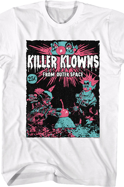 Comic Book Killer Clowns From Outer Space T-Shirt