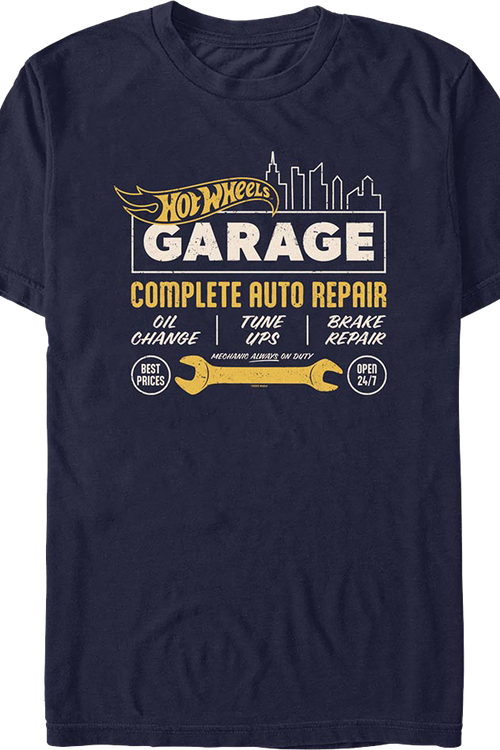 Complete Auto Repair Hot Wheels T-Shirt