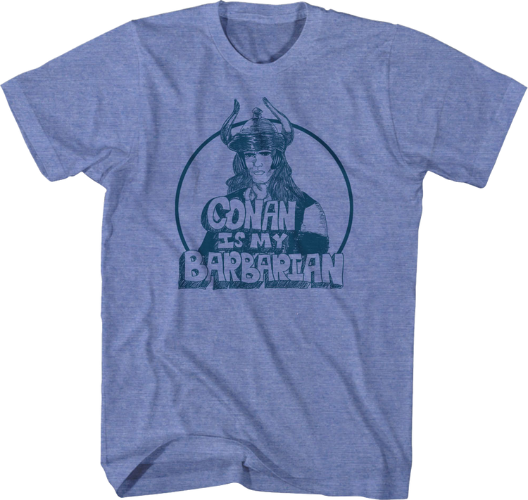 Vintage Sketch Conan Is My Barbarian T-Shirt