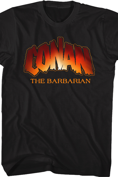 Shadow Logo Conan The Barbarian T-Shirt