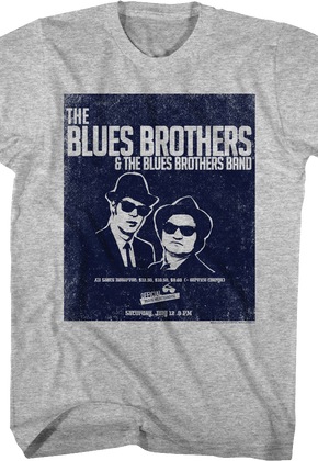 Concert Poster Blues Brothers T-Shirt