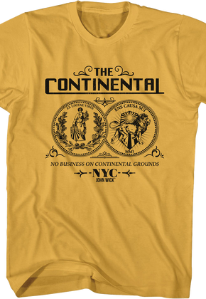 Continental Coin John Wick T-Shirt