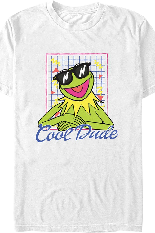 Cool Dude Kermit The Frog Muppets T-Shirt