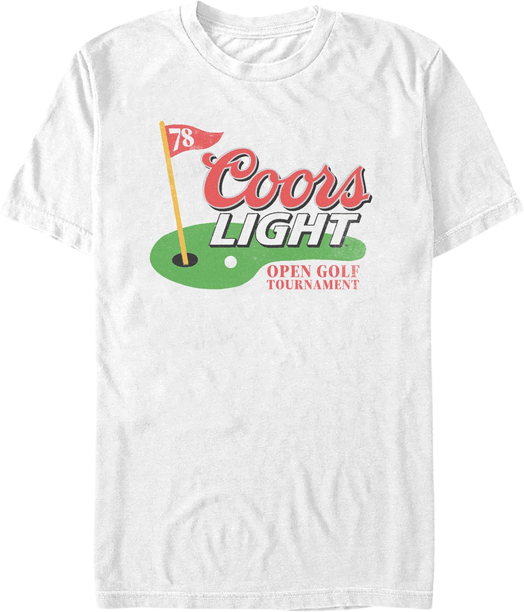 Open Golf Tournament Coors Light T-Shirt