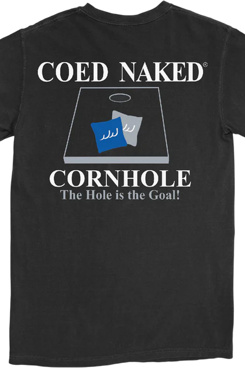 Cornhole Coed Naked T-Shirt