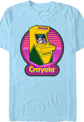Crayons Arcade Game Crayola T-Shirt
