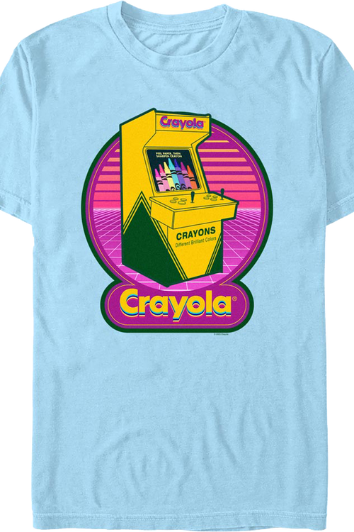 Crayons Arcade Game Crayola T-Shirt