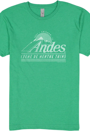 Creme De Menthe Thins Andes Chocolate Mints T-Shirt