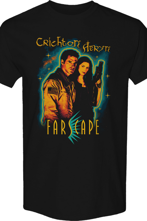 Crichton & Aeryn Farscape T-Shirt