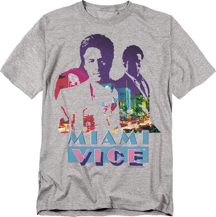 Sonny Crockett & Rico Tubbs Miami Vice T-Shirt