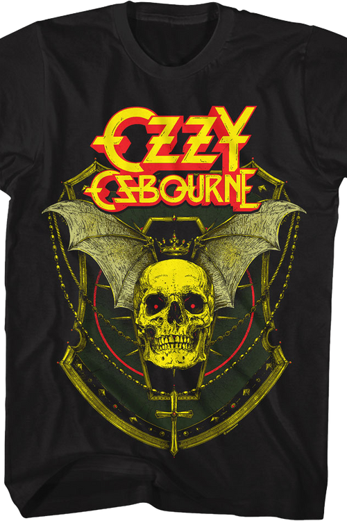 Crowned Skull Ozzy Osbourne T-Shirt