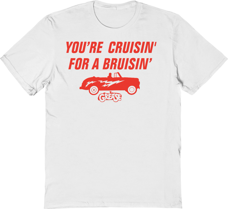 Cruisin' For A Bruisin' Grease T-Shirt