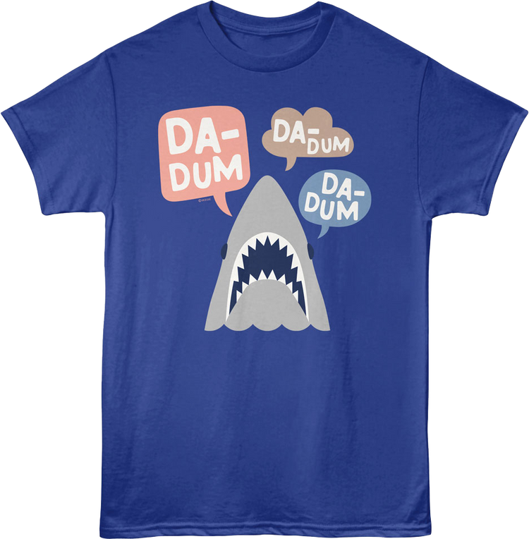 Da-Dum Da-Dum Da-Dum Illustration Jaws T-Shirt