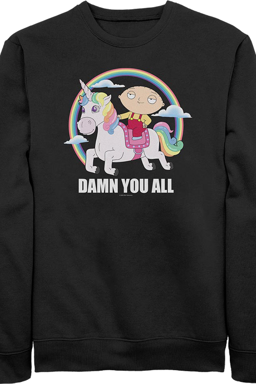 Damn You All Family Guy Sweatshirt