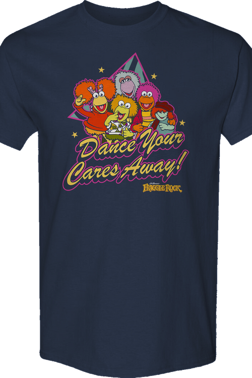 Dance Your Cares Away Triangle Fraggle Rock T-Shirt