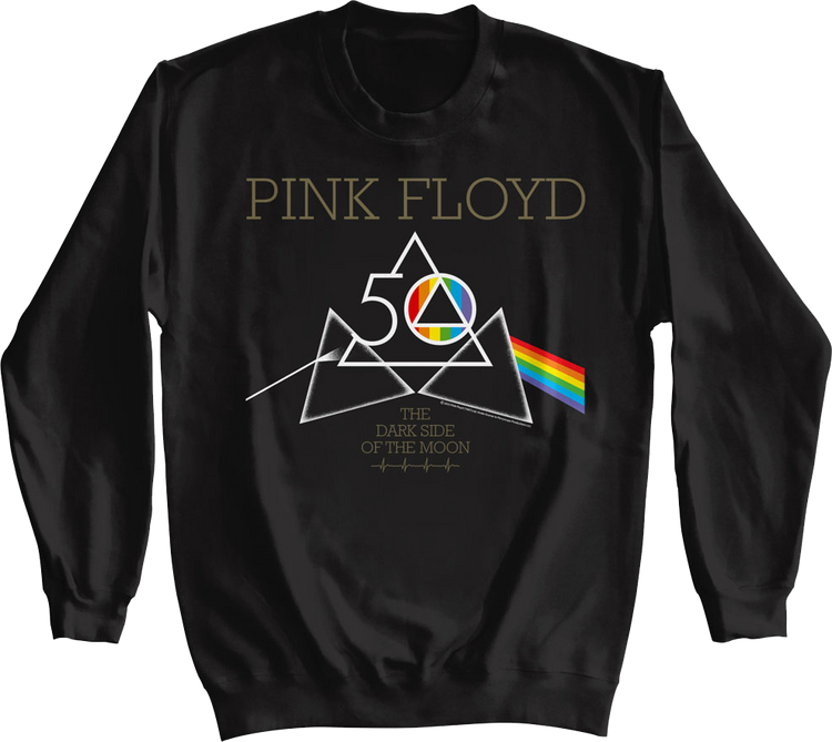 Dark Side of the Moon 50th Anniversary Pink Floyd Sweatshirt