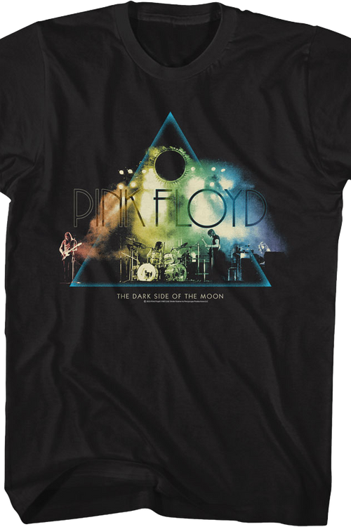 Dark Side of the Moon Concert Prism Pink Floyd T-Shirt