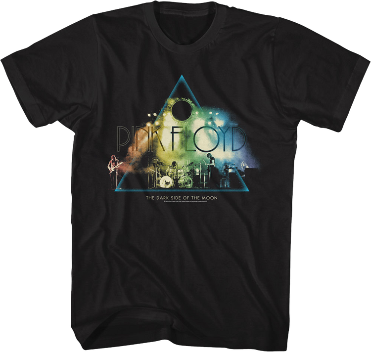 Dark Side of the Moon Concert Prism Pink Floyd T-Shirt
