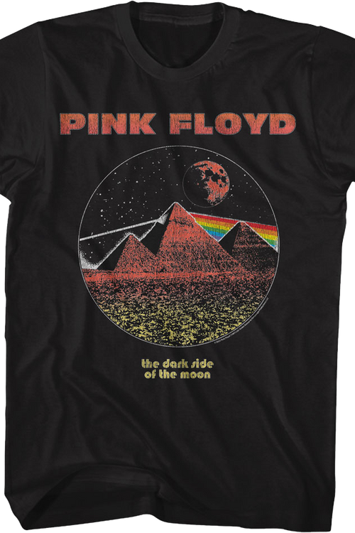 Dark Side of the Moon Pyramids Pink Floyd T-Shirt