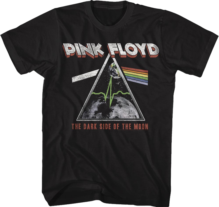 Vintage Dark Side of the Moon Prism Pink Floyd T-Shirt