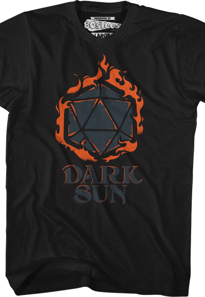 Dark Sun Flames Dungeons & Dragons T-Shirt