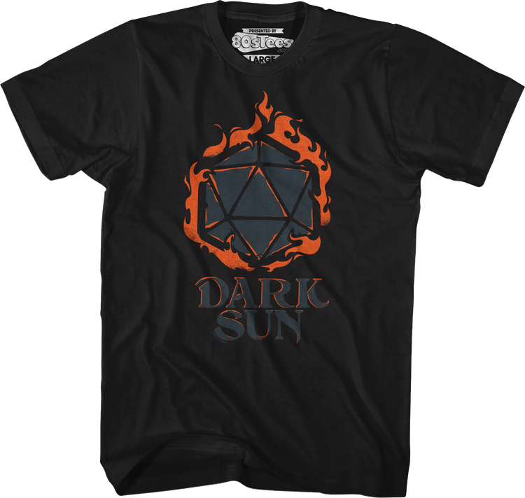 Dark Sun Flames Dungeons & Dragons T-Shirt