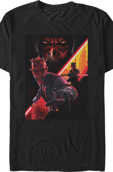 Darth Maul Collage Star Wars T-Shirt