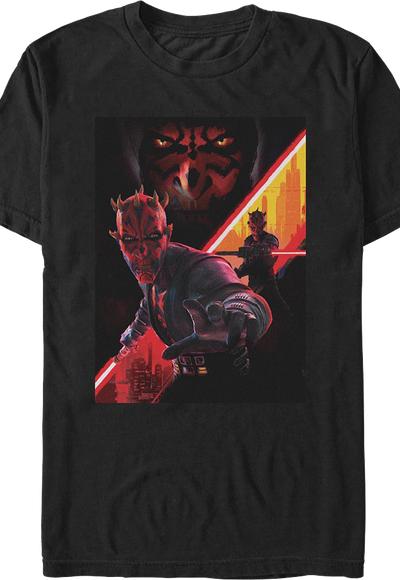 Darth Maul Collage Star Wars T-Shirt