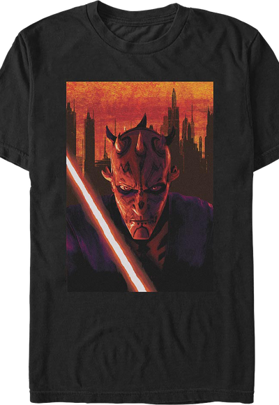Darth Maul Janix Pose Star Wars T-Shirt