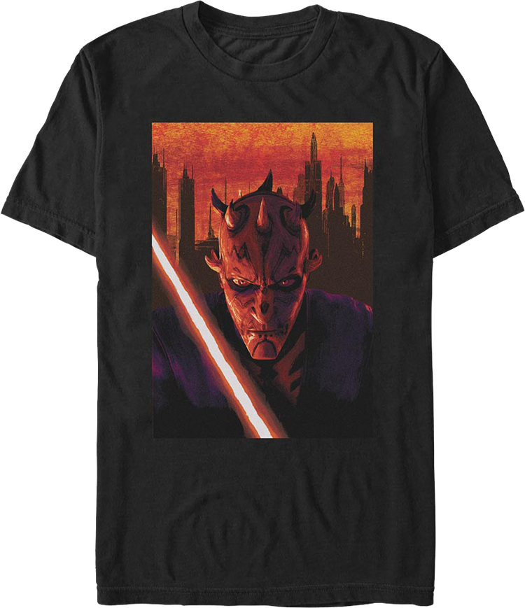 Darth Maul Janix Pose Star Wars T-Shirt