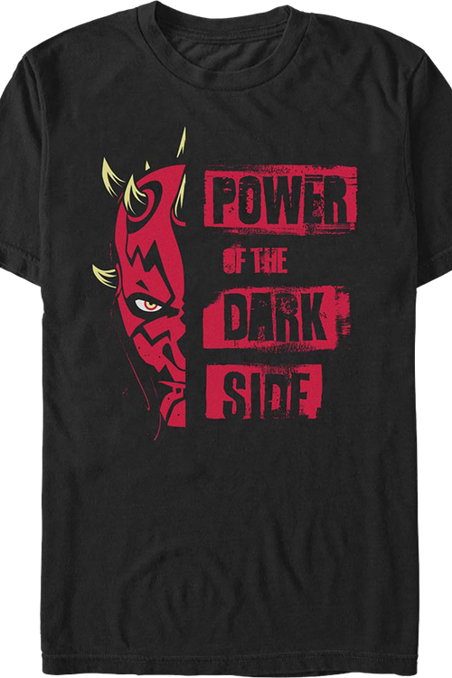 Darth Maul Power Of The Dark Side Star Wars T-Shirt