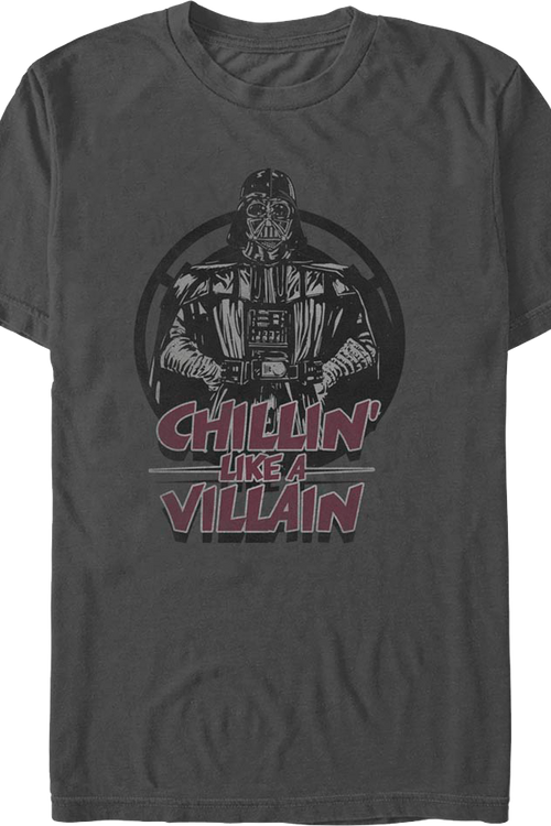 Darth Vader Chillin' Like A Villain Star Wars T-Shirt