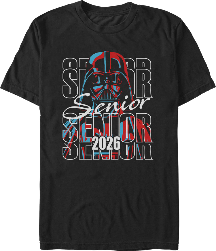 Darth Vader Senior 2026 Star Wars T-Shirt