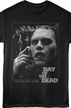 Zombie Attack The Day Has Come Day Of The Dead T-Shirt