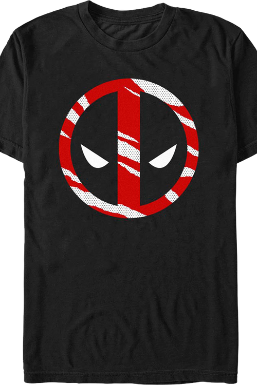 Deadpool Partially Colored Logo Marvel Comics T-Shirt