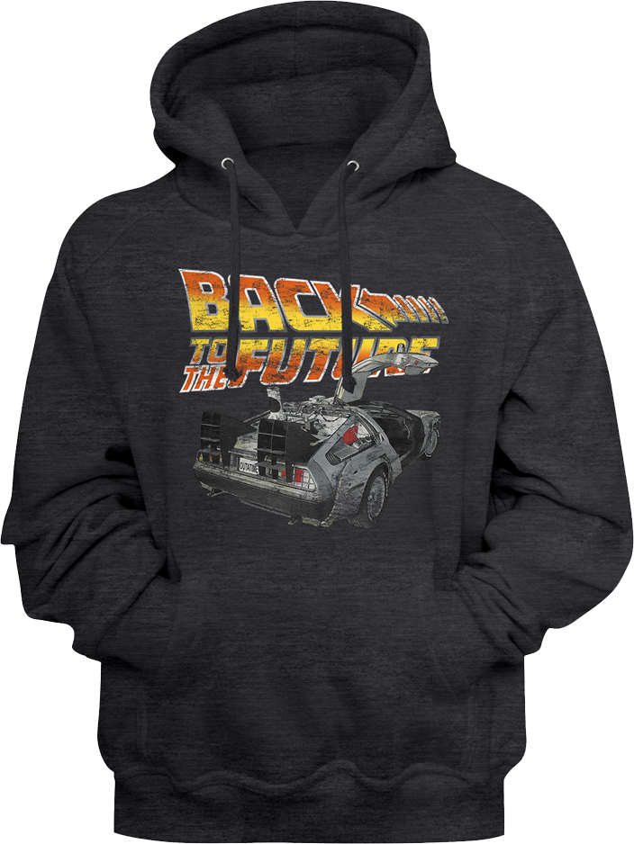 DeLorean Back To The Future Hoodie