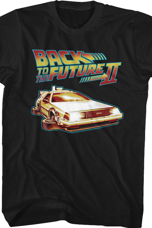 DeLorean Back To The Future Part II T-Shirt