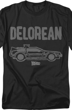 Vintage DeLorean Back To The Future T-Shirt