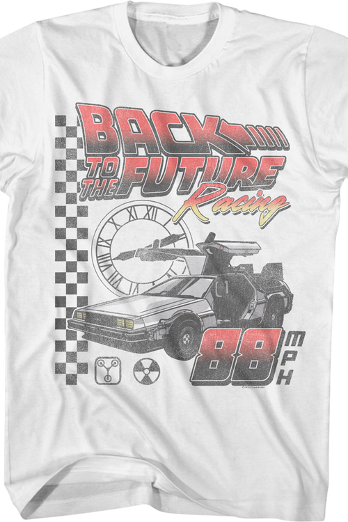 DeLorean Racing Back To The Future T-Shirt
