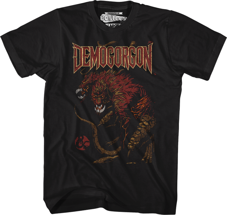 Demogorgon Rocks Dungeons & Dragons T-Shirt