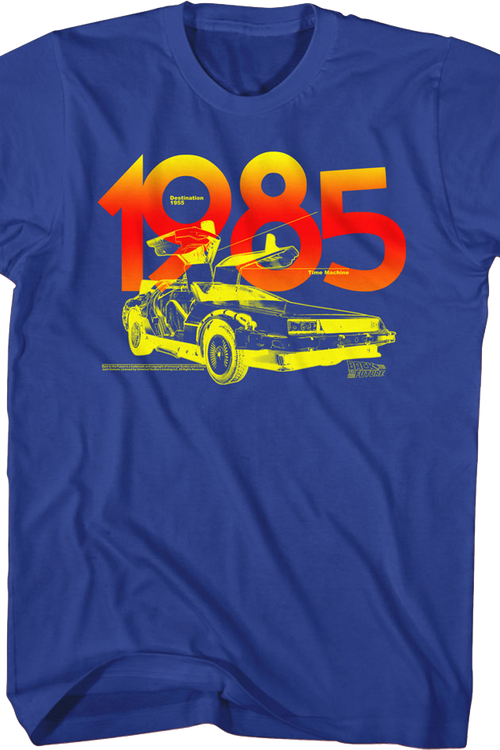 Destination 1985 Back To The Future T-Shirt