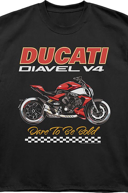 Diavel V4 Dare To Be Bold Ducati Oversized T-Shirt