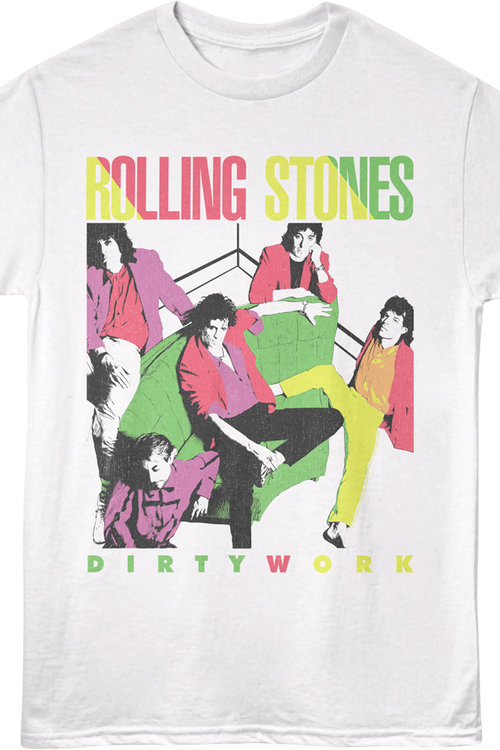 Dirty Work Rolling Stones T-Shirt