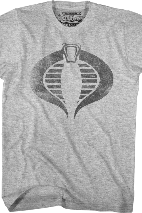 Distressed Cobra Logo GI Joe T-Shirt